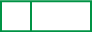 A rectangle, divided by vertical line off centre