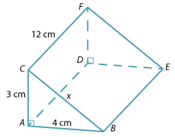 Triangular prism.