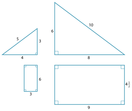 Congruent shapes