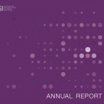 Cover artwork of the AMSI Annual Report 2020
