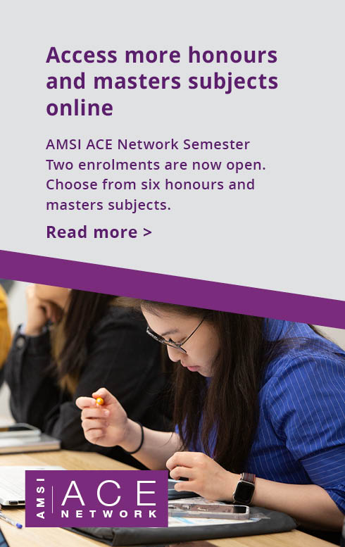 Access more honours and masters subjects online