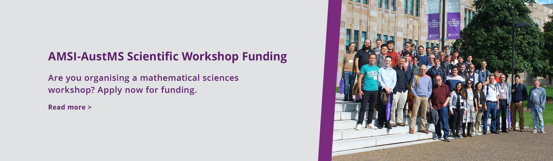 AMSI-AustMS Scientific Workshop Funding