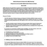 Image of National Research Infrastructure (NRI) Roadmap Response by the Australian Mathematical Sciences Institute March 2025