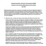 Image of Strategic Examination of Research and Development (SERD) Response by the Australian Mathematical Sciences Institute April 2025