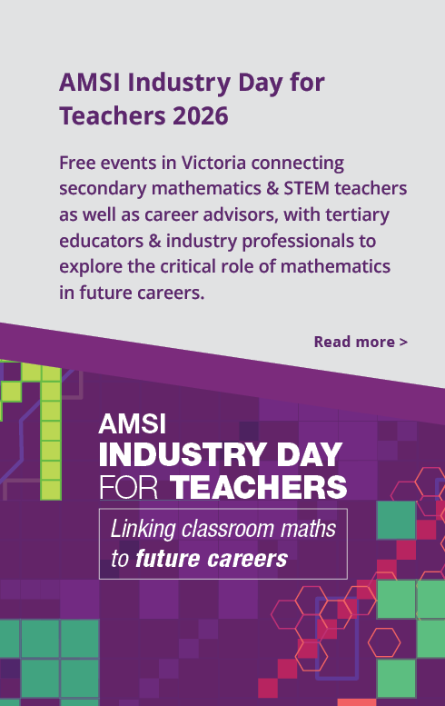 AMSI Industry Day for Teachers 2026