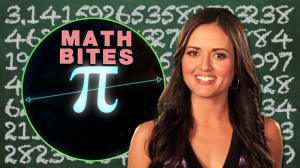 A preview from Danica's Youtube series Math Bites, The Pi Episode. Image via Nerdist